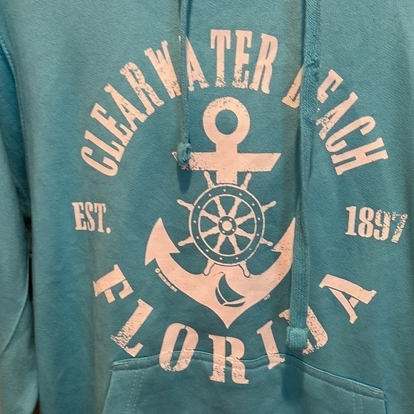 NWT Isaac’s Design⭐️blue sweatshirt - Picture 2 of 5